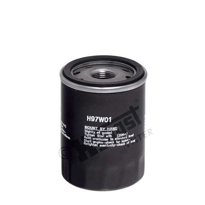 Oil Filter HENGST FILTER H97W01