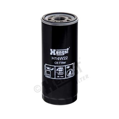 Oil Filter HENGST FILTER H14W22