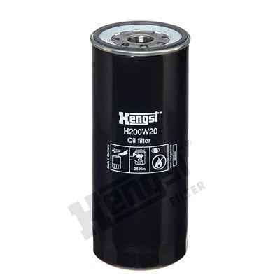 Oil Filter HENGST FILTER H200W20