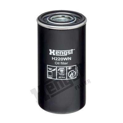 Oil Filter HENGST FILTER H220WN