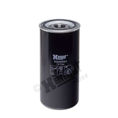 Oil Filter HENGST FILTER H300W01