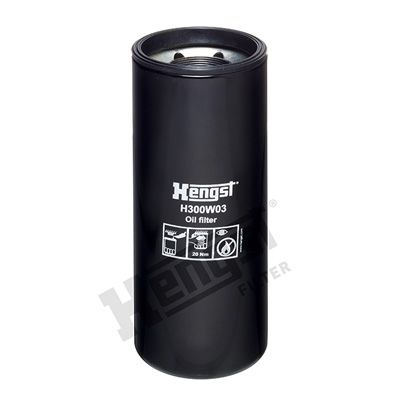 Oil Filter HENGST FILTER H300W03