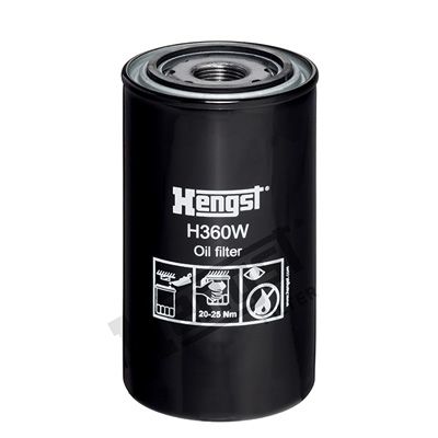 Oil Filter HENGST FILTER H360W