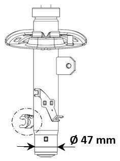 Амортизатор KYB 3338013