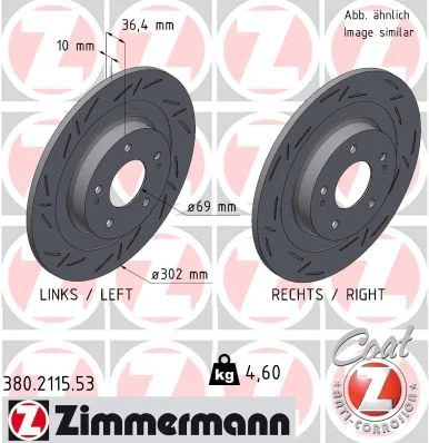 Brake Disc  380.2115.53