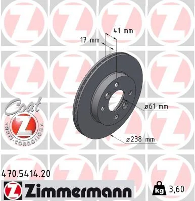 Brake Disc 470.5414.20