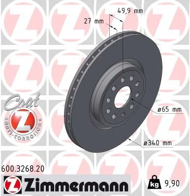 Brake Disc 600.3268.20