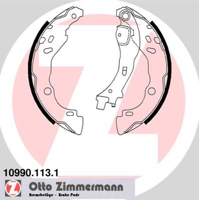 Brake Shoe Set ZIMMERMANN 10990.113.1