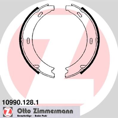 Brake Shoe Set, parking brake ZIMMERMANN 10990.128.1