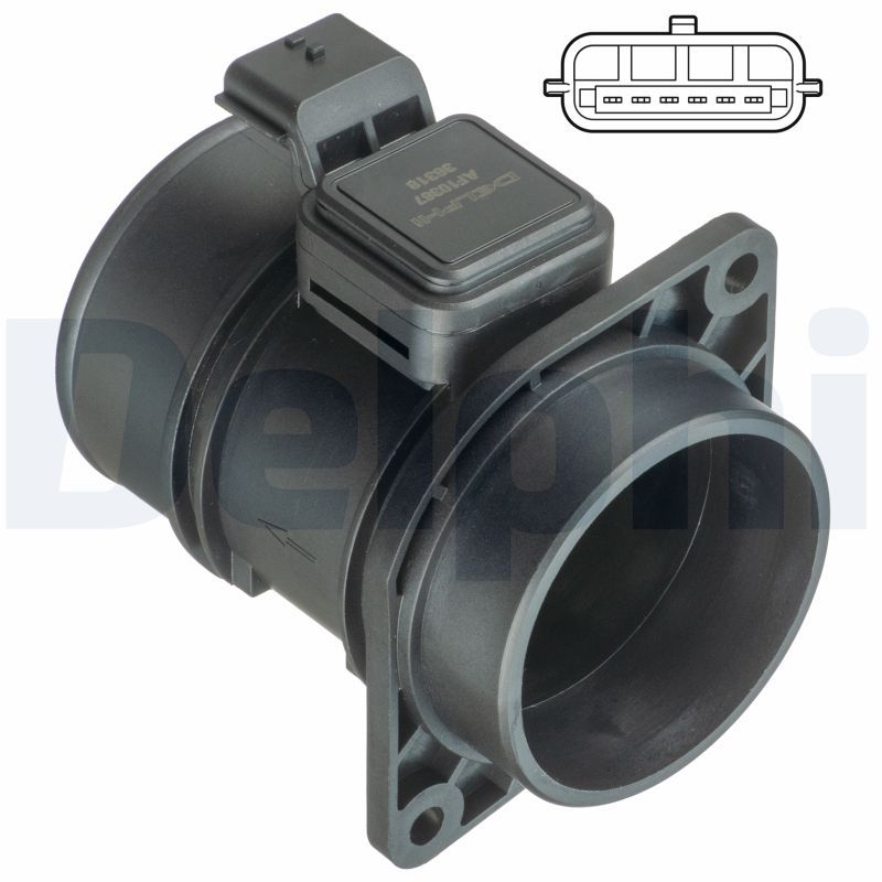 Mass Air Flow Sensor DELPHI AF10367-12B1