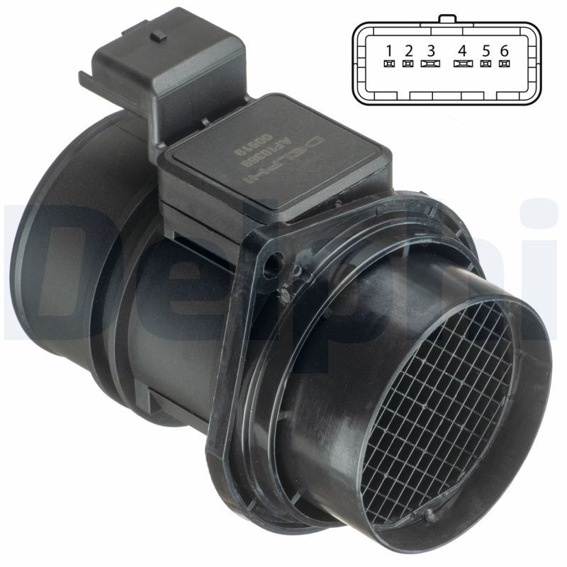 Mass Air Flow Sensor DELPHI AF10369-12B1