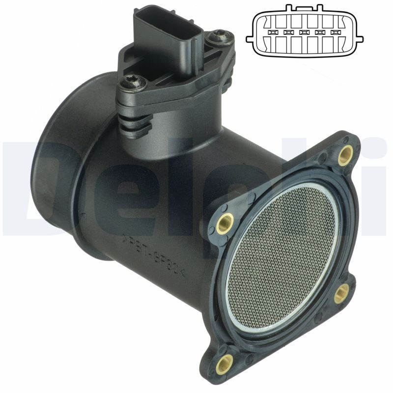 Mass Air Flow Sensor DELPHI AF10373-12B1