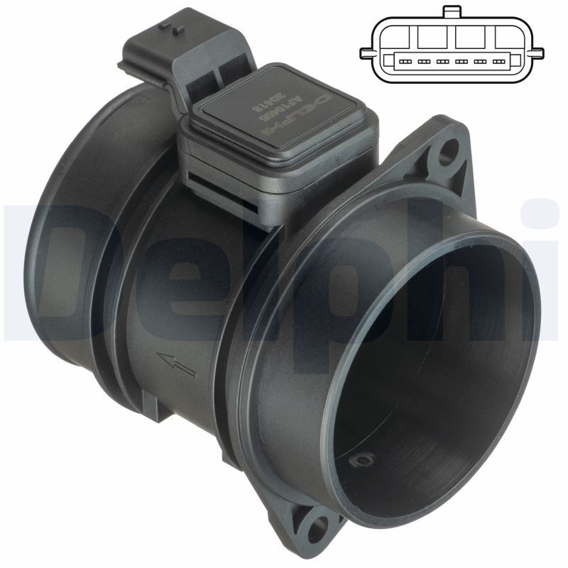 Mass Air Flow Sensor DELPHI AF10405-12B1