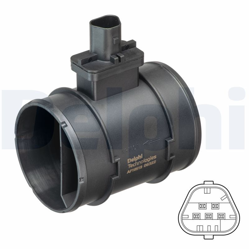 Mass Air Flow Sensor DELPHI AF10519-12B1