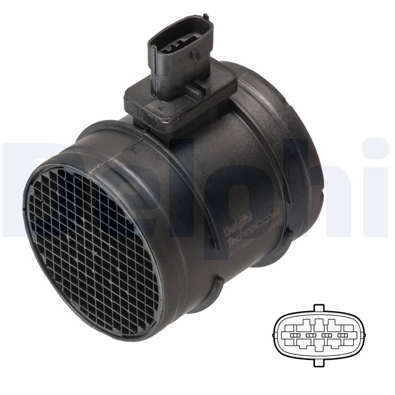 Mass Air Flow Sensor DELPHI AF10633-12B1