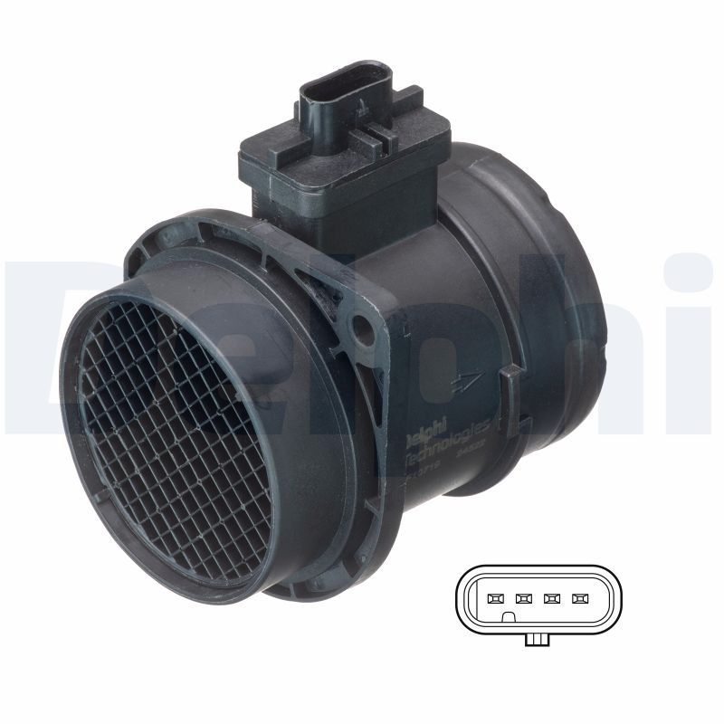 Mass Air Flow Sensor DELPHI AF10719-12B1