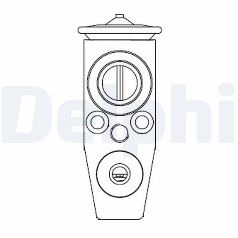 Розширювальний клапан, система кондиціонування повітря DELPHI CB1011V