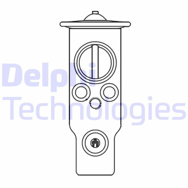 Розширювальний клапан, система кондиціонування повітря DELPHI CB1015V