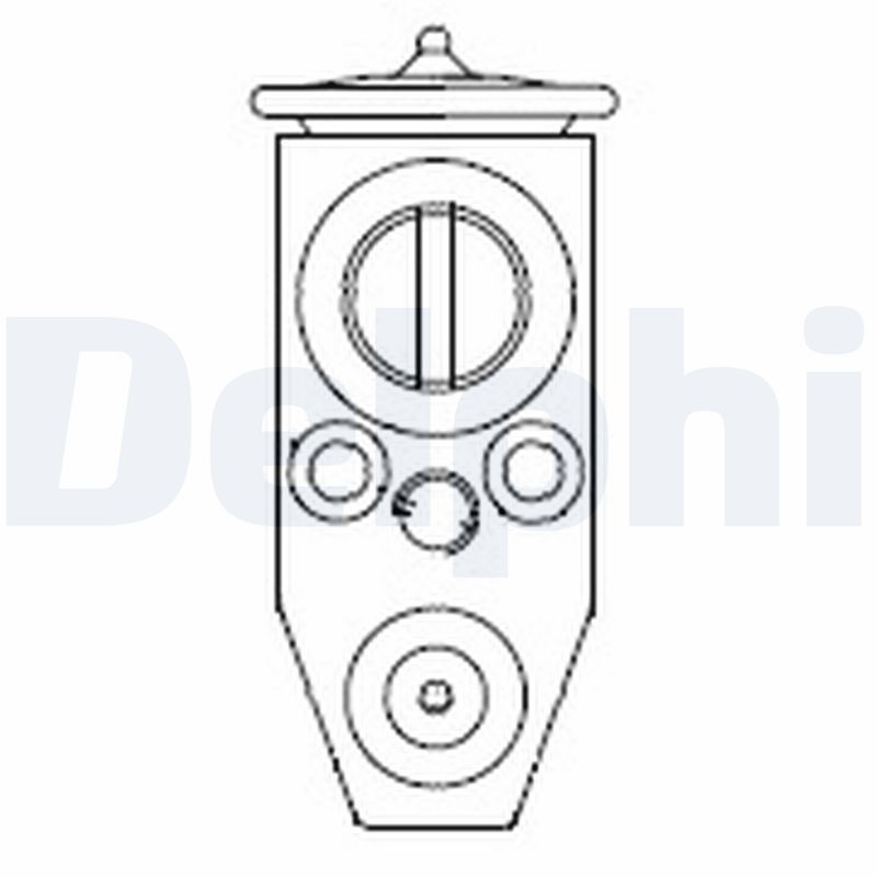 Розширювальний клапан, система кондиціонування повітря DELPHI CB1016V