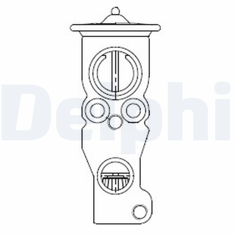 Розширювальний клапан, система кондиціонування повітря DELPHI CB1018V