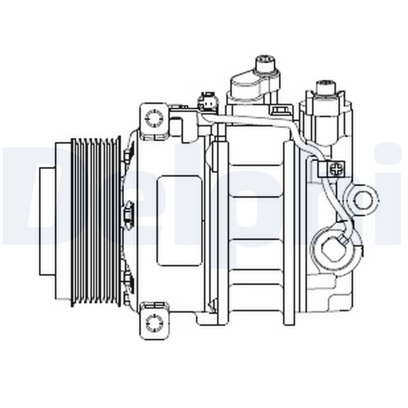 Compressor, air conditioning DELPHI CS20378