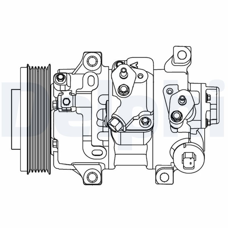 Compressor, air conditioning DELPHI CS20478