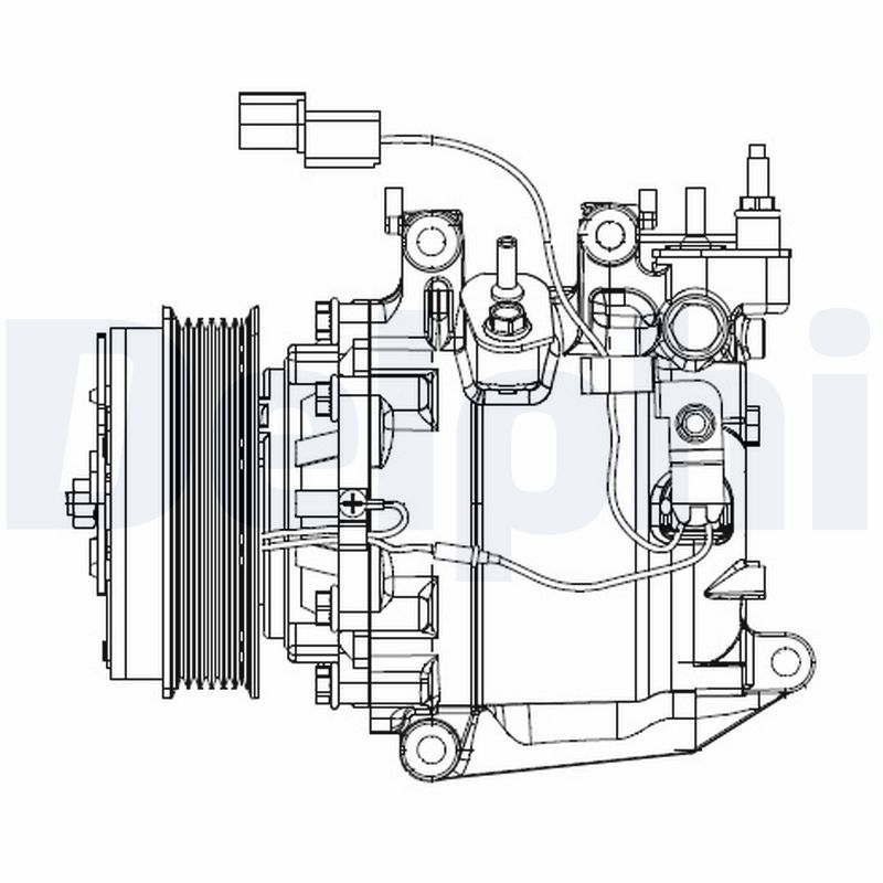 Compressor, air conditioning DELPHI CS20503