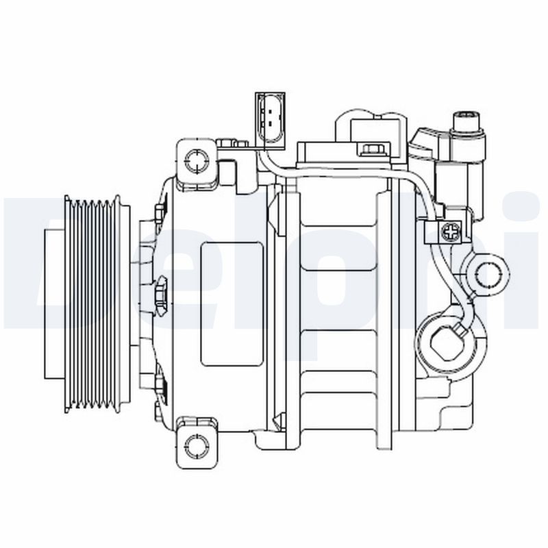 Compressor, air conditioning DELPHI CS20522