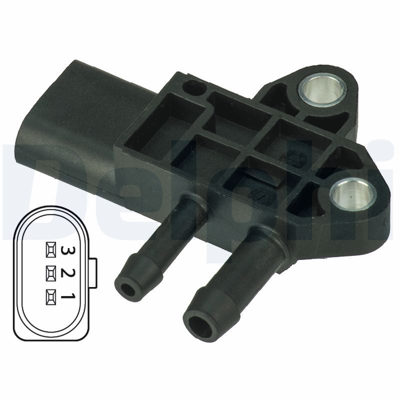 Sensor, exhaust pressure DELPHI DPS00002