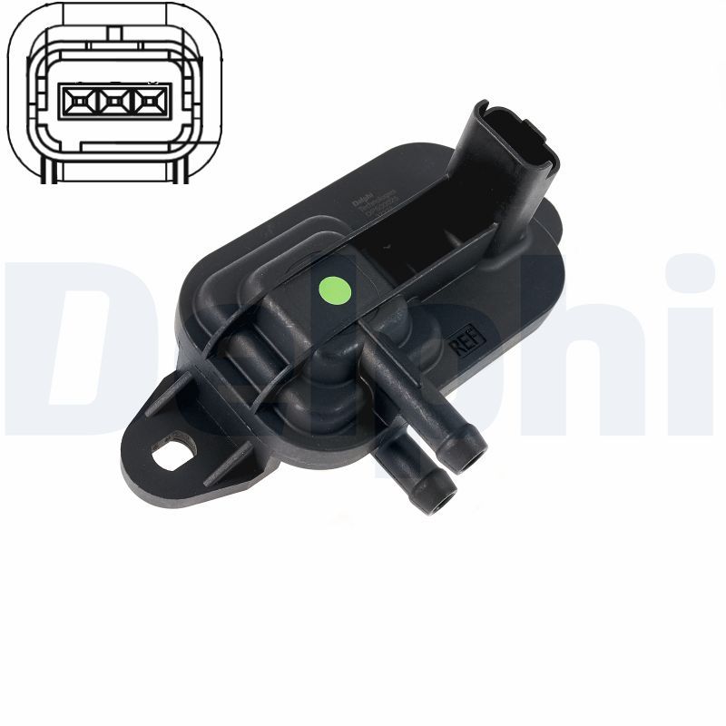 Sensor, exhaust pressure DELPHI DPS00025-12B1