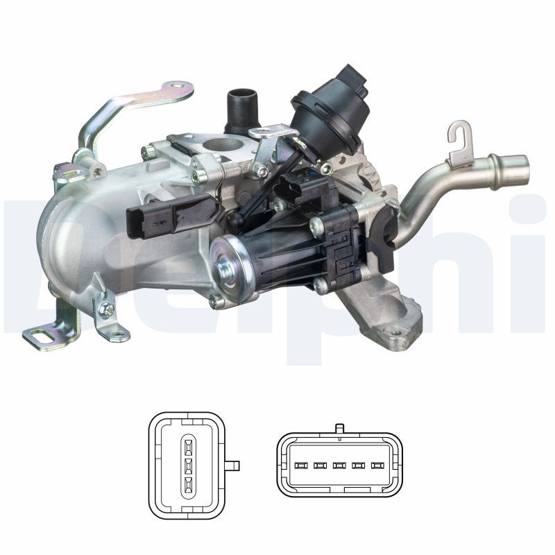 Клапан системи рециркуляції ВГ DELPHI EG10452-12B1