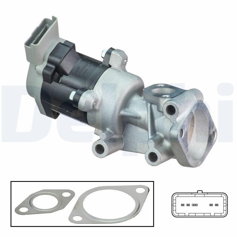 Клапан системи рециркуляції ВГ DELPHI EG10529-12B1