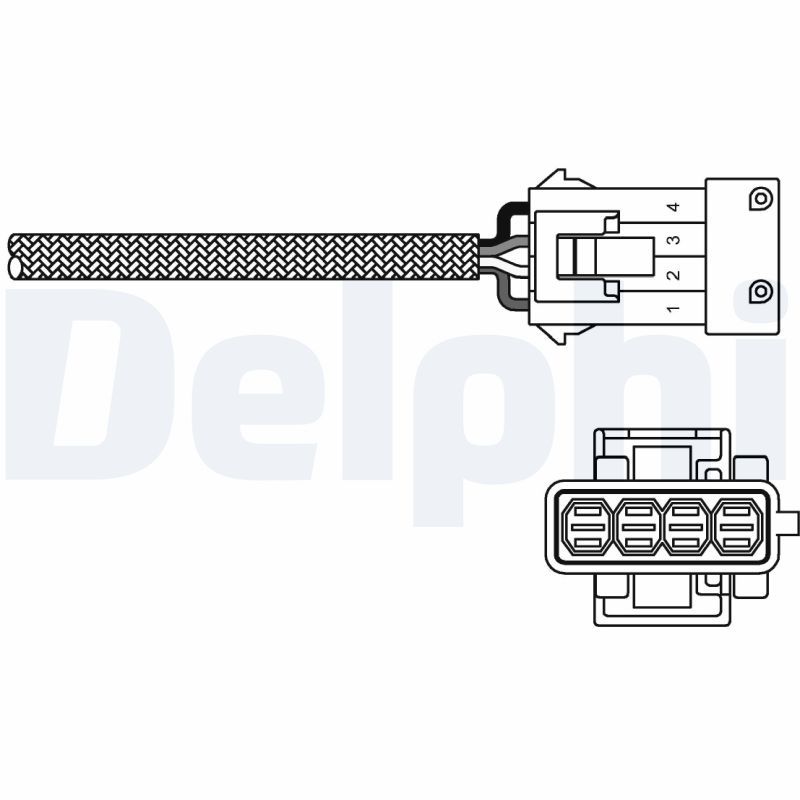 Lambda Sensor DELPHI ES10795-12B1