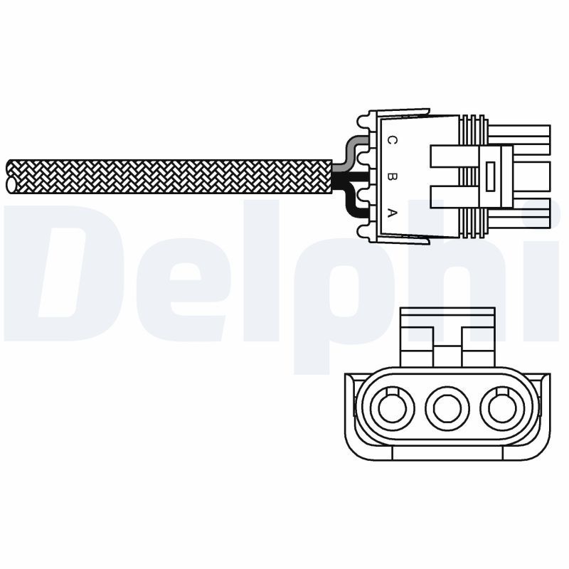 Lambda Sensor DELPHI ES10969-12B1