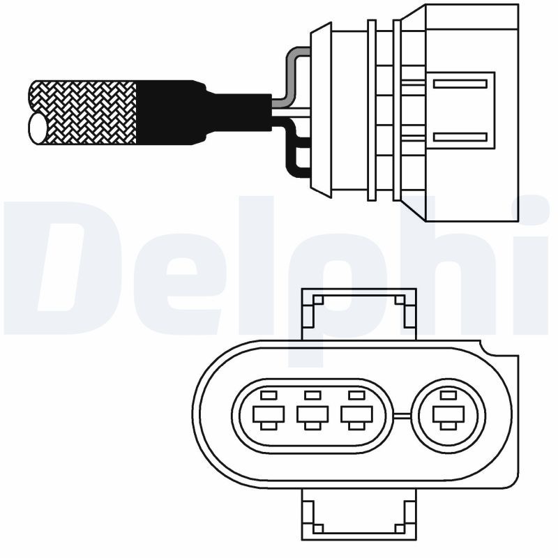 Lambda Sensor DELPHI ES10979-12B1