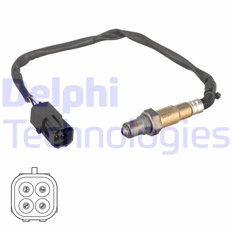 Capteur Lambda DELPHI ES21072-12B1