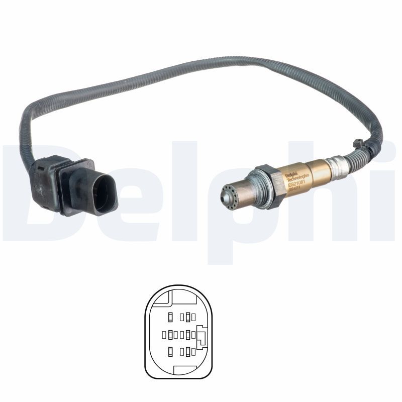 Lambda Sensor DELPHI ES21081-12B1