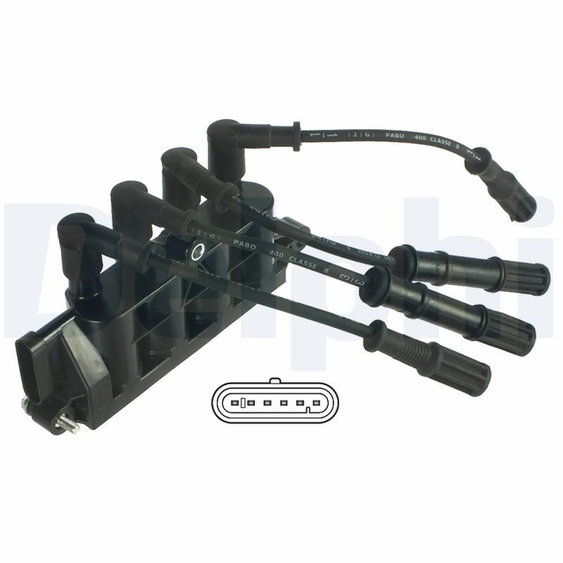 Ignition Coil DELPHI GN10492-12B1