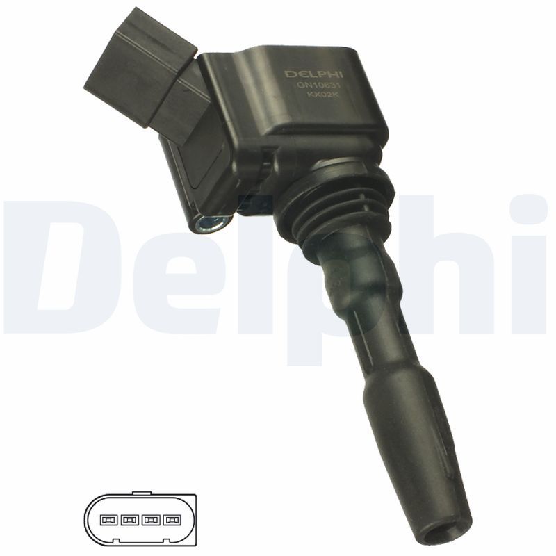 Ignition Coil DELPHI GN10631-12B1