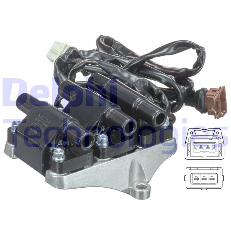 Ignition Coil DELPHI GN10695-12B1