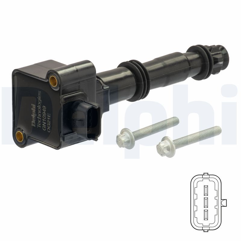 Ignition Coil DELPHI GN10949-12B1