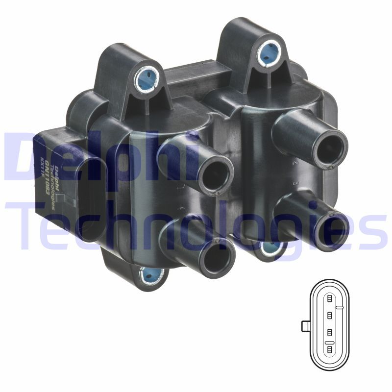 Ignition Coil DELPHI GN11083-12B1