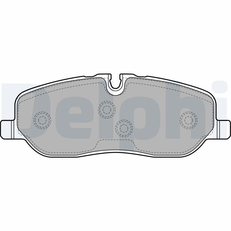 Brake Pad Set, disc brake DELPHI LP1935