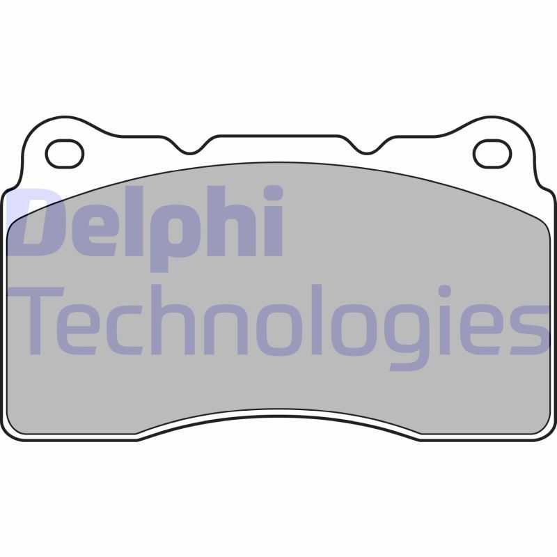 Brake Pad Set, disc brake DELPHI LP1944