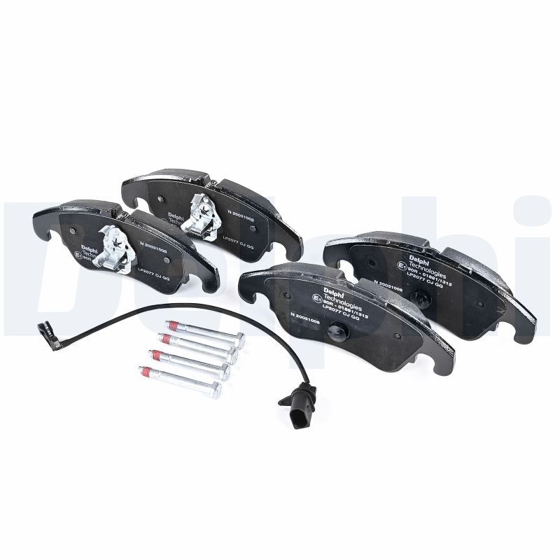 Brake Pad Set, disc brake DELPHI LP2077