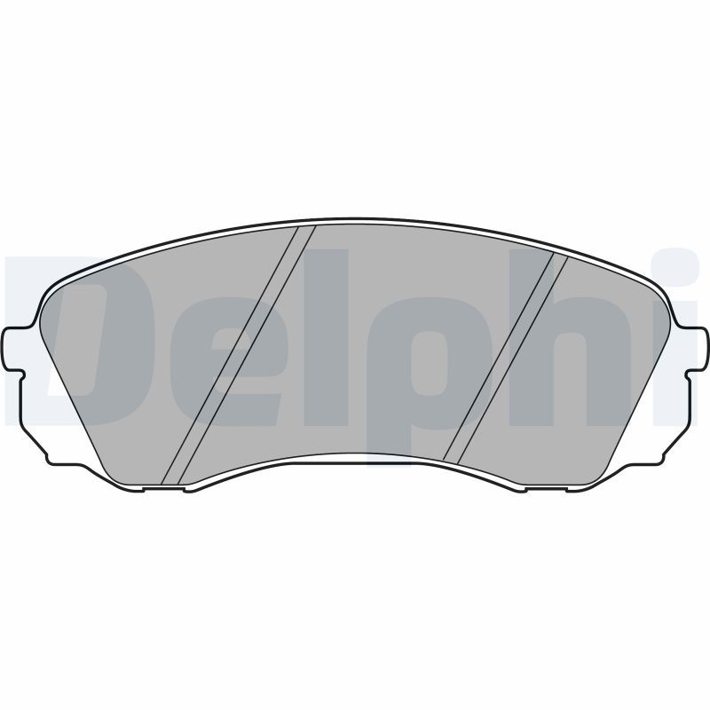 Brake Pad Set, disc brake DELPHI LP2094