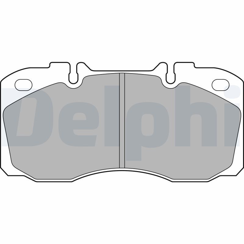 Brake Pad Set, disc brake DELPHI LP2138