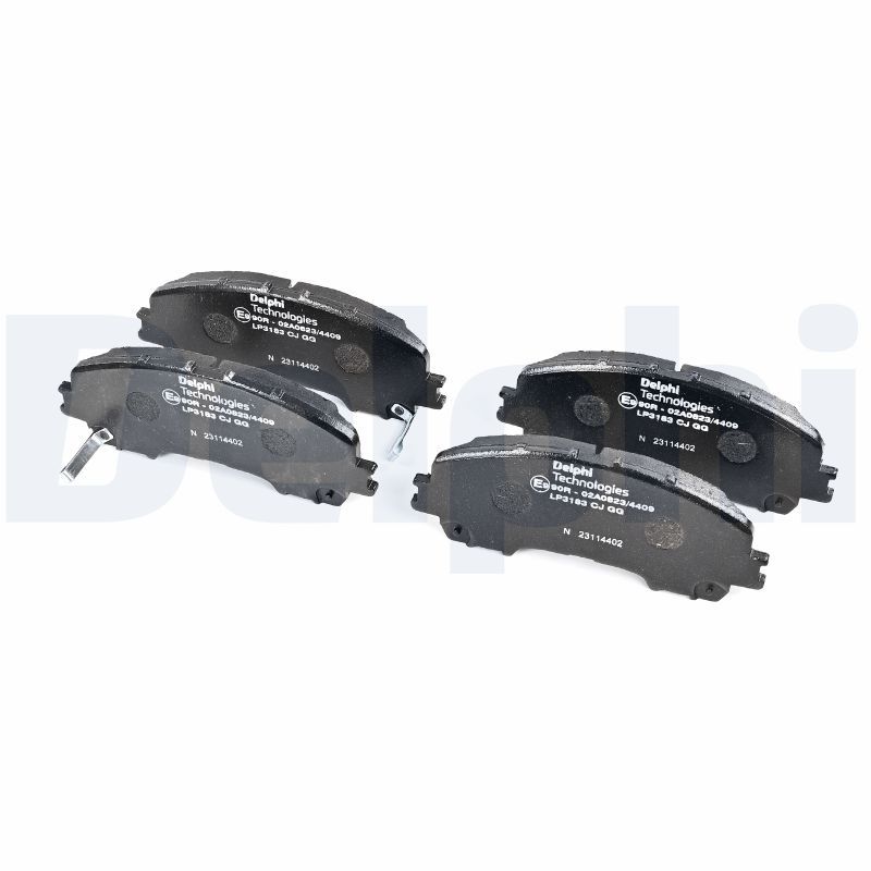 Brake Pad Set, disc brake DELPHI LP3183