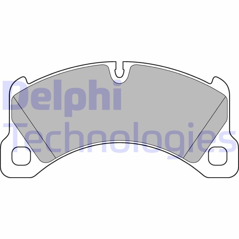 Stabdžių trinkelių rinkinys, diskinis stabdys DELPHI LP3193