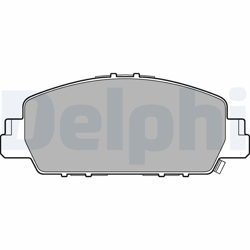 Brake Pad Set, disc brake DELPHI LP3243